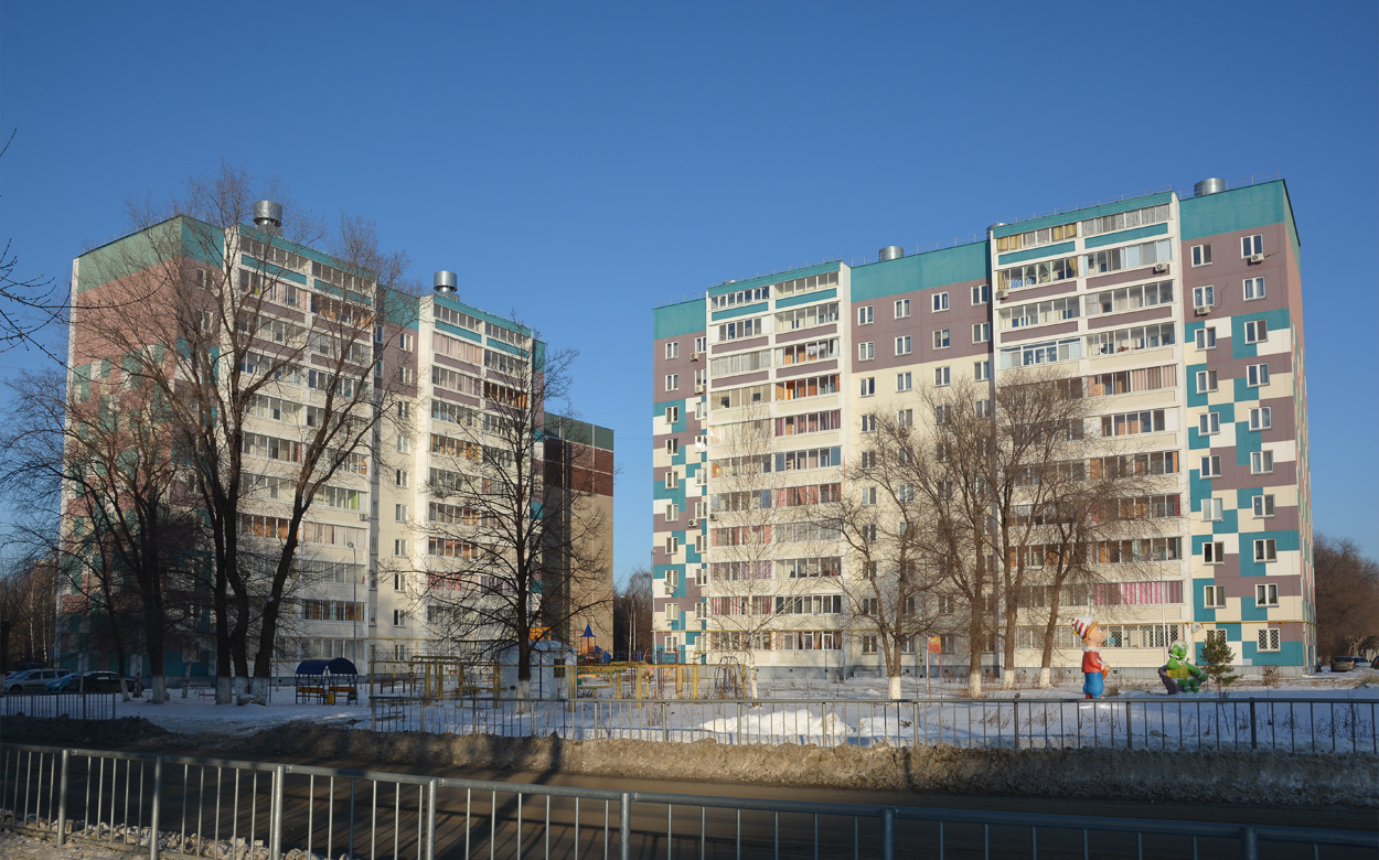 Набережные Челны, Улица Маршала Жукова, 27 / Улица Комарова, 34 (пп. 3-4); Улица Маршала Жукова, 27 / Улица Комарова, 34 (пп. 1-2)