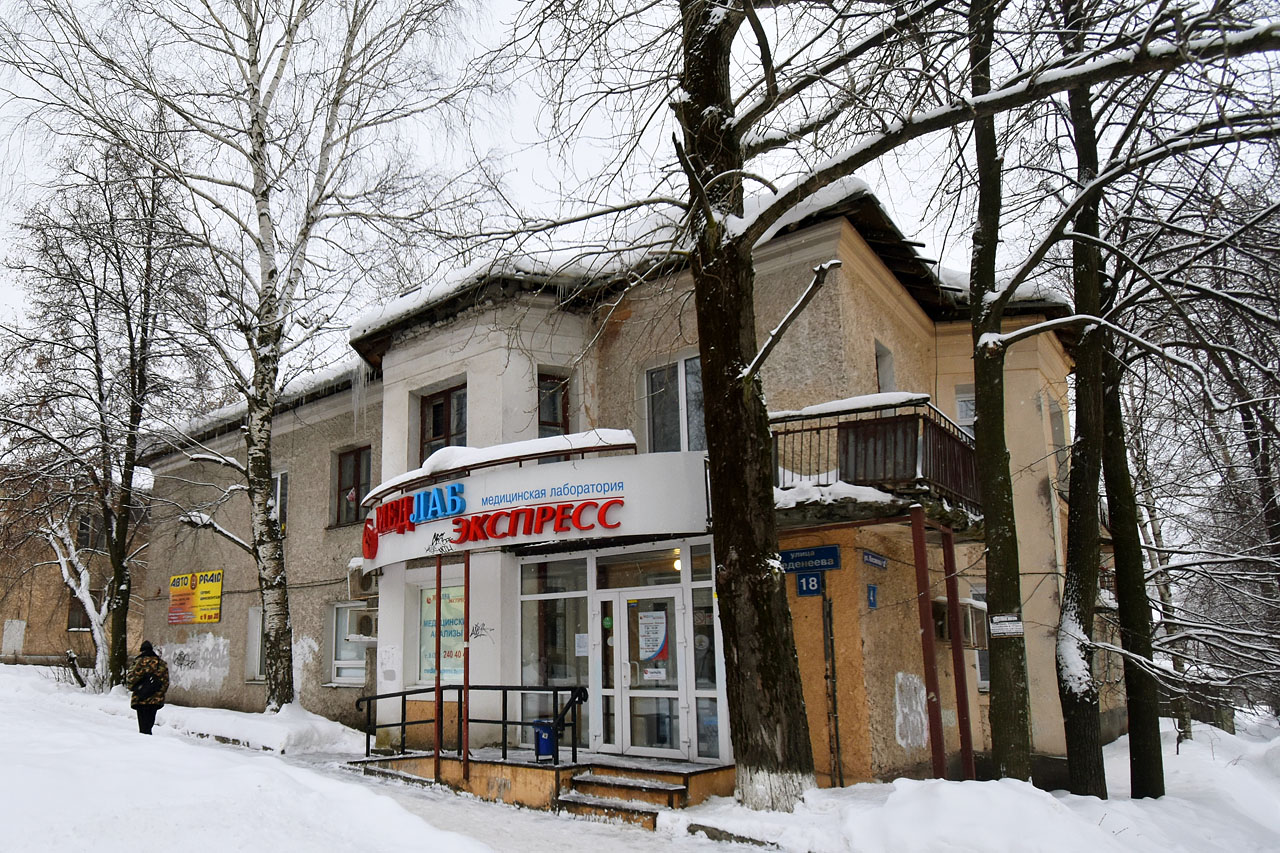 Пермь, Улица Академика Веденеева, 18 / улица Косякова, 4