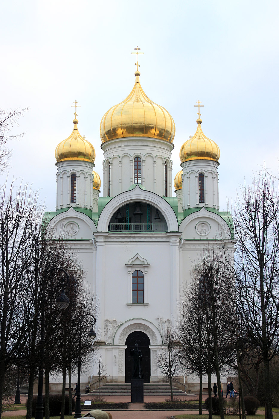 Пушкiн, Соборная площадь, 1