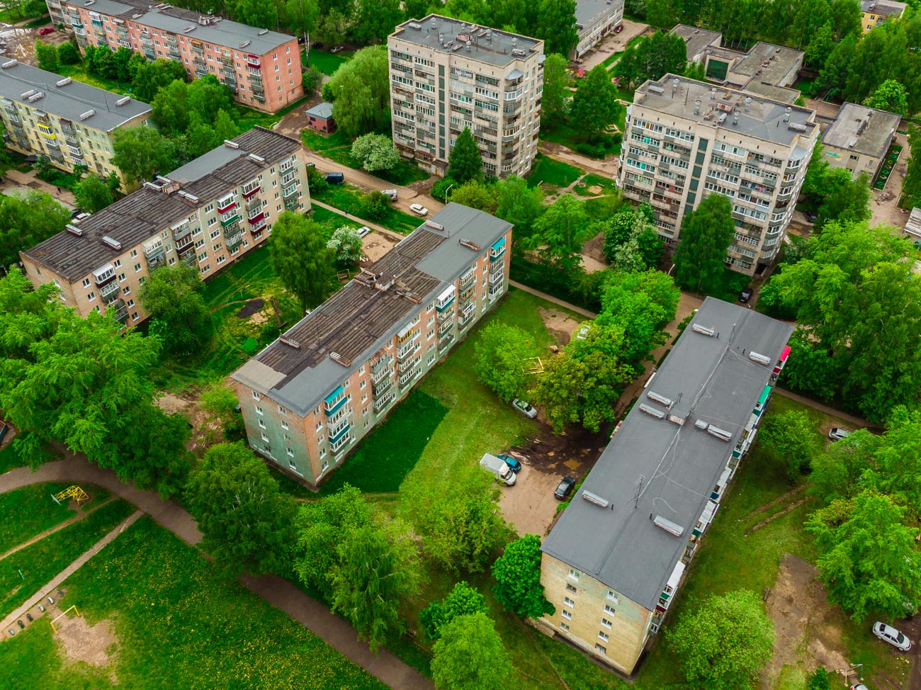 Glazov, Улица Кирова, 65В; Улица Кирова, 65Б; Улица Кирова, 63Д; Улица Кирова, 63Г; Улица Кирова, 63В; Улица Пряженникова, 15; Улица Пряженникова, 11