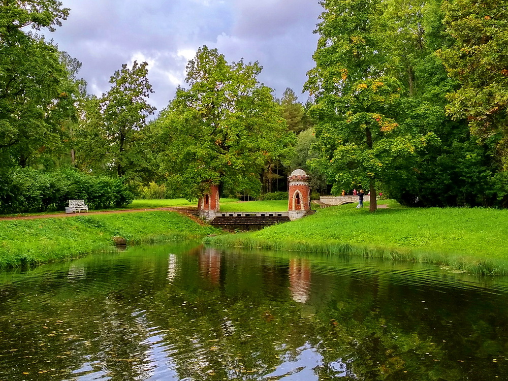 Пушкiн, Екатерининский парк, лит. АУ