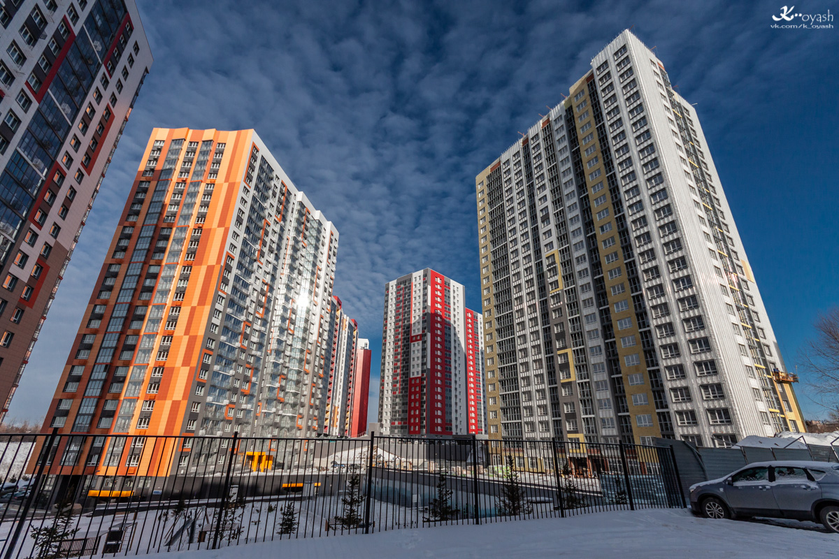 Казань, Аметьевская магистраль, 18 корп. 2; Аметьевская магистраль, 16 корп. 4; Аметьевская магистраль, 18 корп. 3