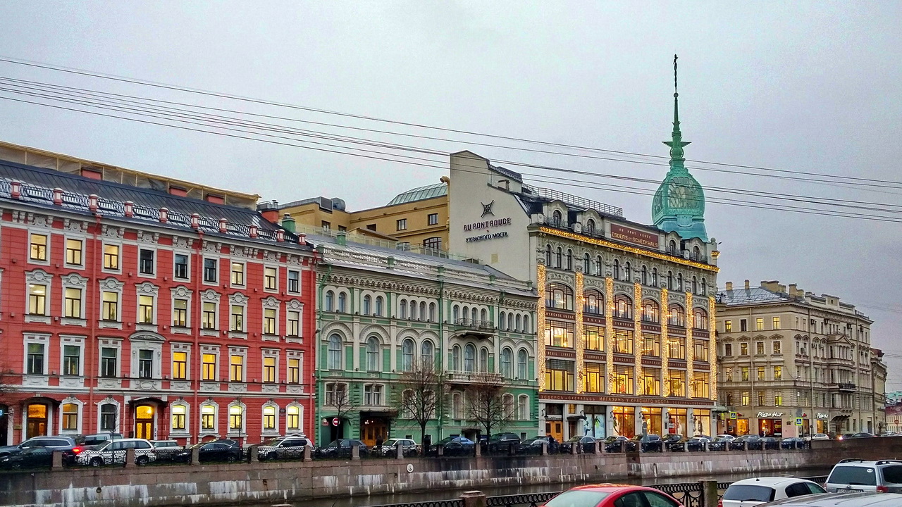 Санкт-Петербург, Набережная реки Мойки, 77 (75-79 лит. Б); Набережная реки Мойки, 75-79 лит. А; Набережная реки Мойки, 73; Гороховая улица, 16