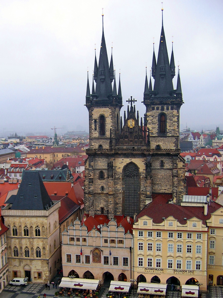Прага, Staroměstské náměstí, 13; Staroměstské náměstí, 14 / Týnská, 2; Celetná, 5a; Staroměstské náměstí, 15