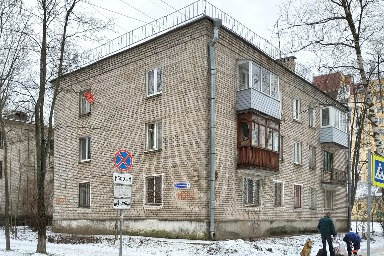 Кузьмоловский, Молодёжная улица, 1