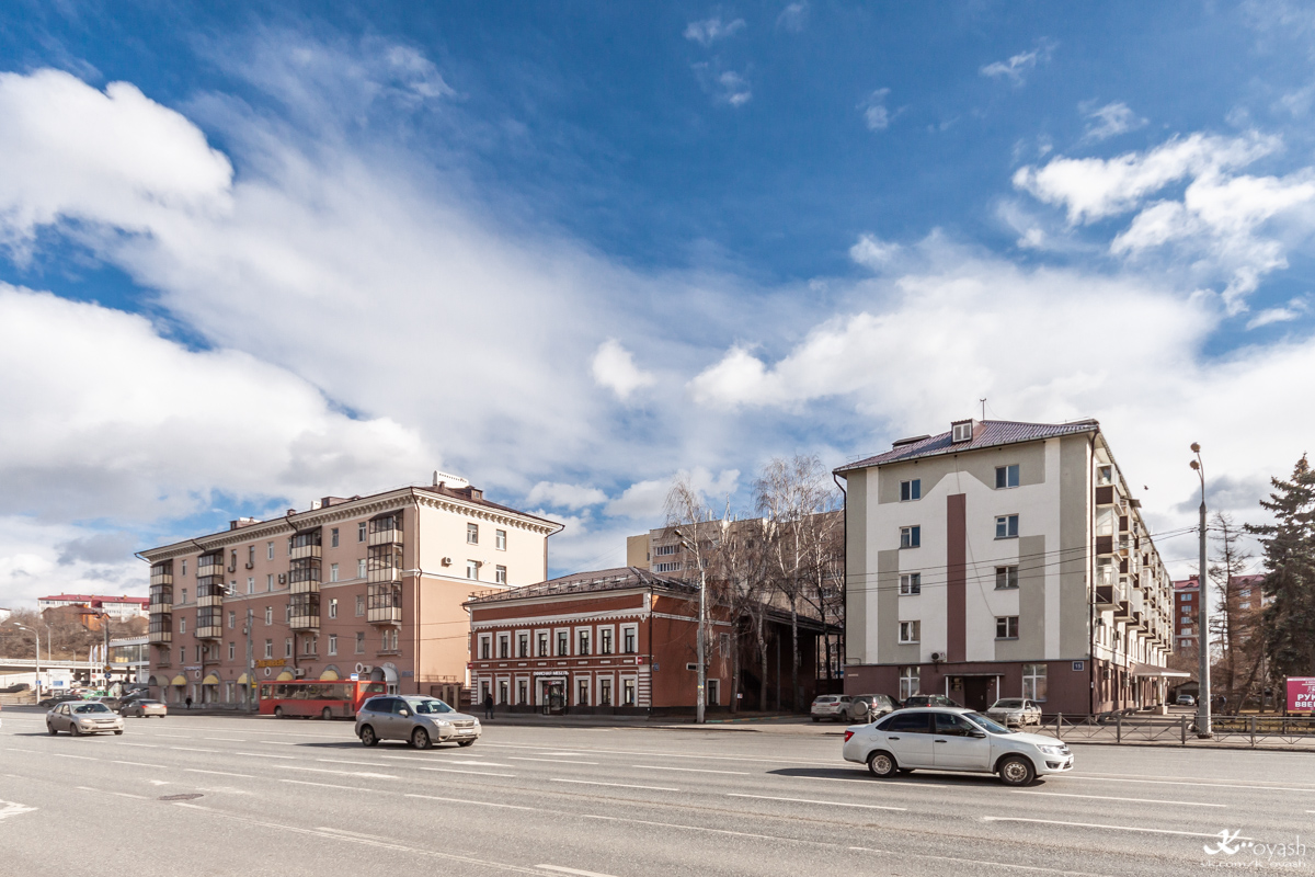 Kazan, Улица Нурсултана Назарбаева, 9 / Агрономическая улица, 2; Улица Нурсултана Назарбаева, 13; Улица Нурсултана Назарбаева, 15