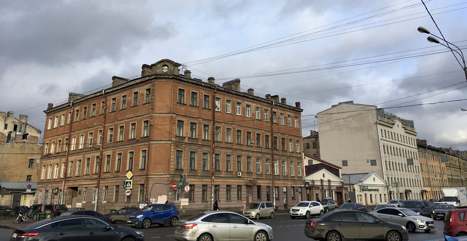 Санкт-Петербург, Улица Черняховского, 1/63; Набережная Обводного канала, 59