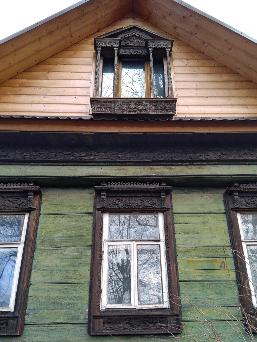 Переславль-Залесский, Проездная улица, 12. Резные наличники