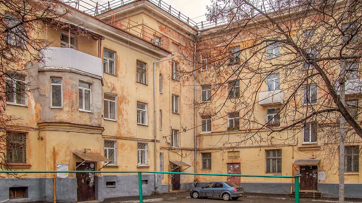 Ufa, Архитектурная улица, 20 / Улица Победы, 17