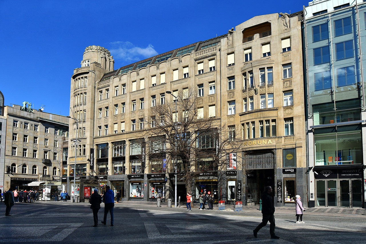 Прага, Václavské náměstí, 1