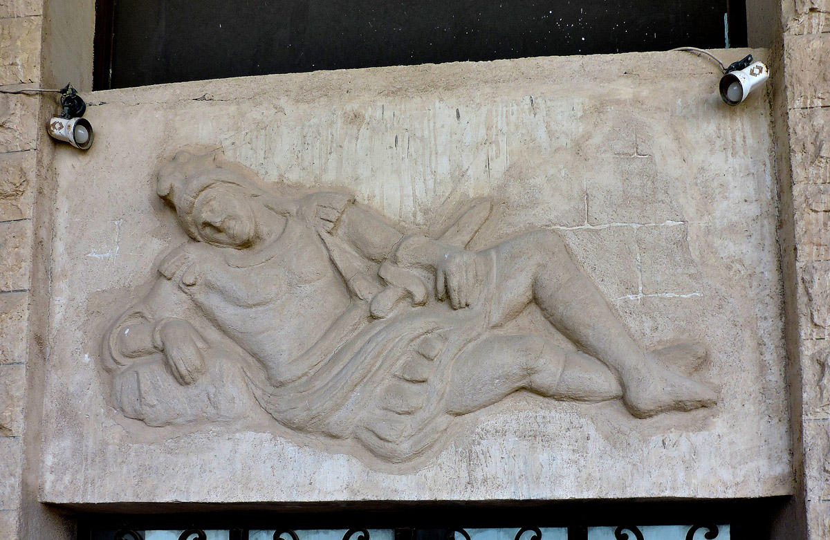 Шарм-эш-Шейх, El Nour, El-Salam Road, Roman Theatre. Монументальное искусство (мозаики, росписи, барельефы, сграфито)
