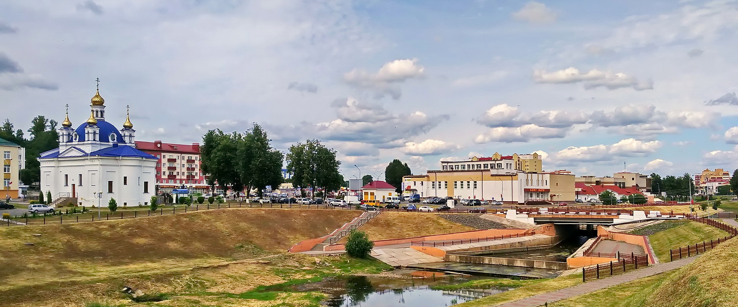 Орша, Советская улица, 4А; Советская улица, 3; Советская улица, 2; Замковая улица, мост