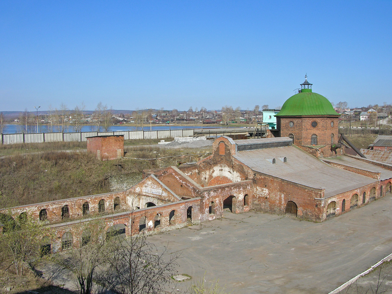 Полевской, Северская домна