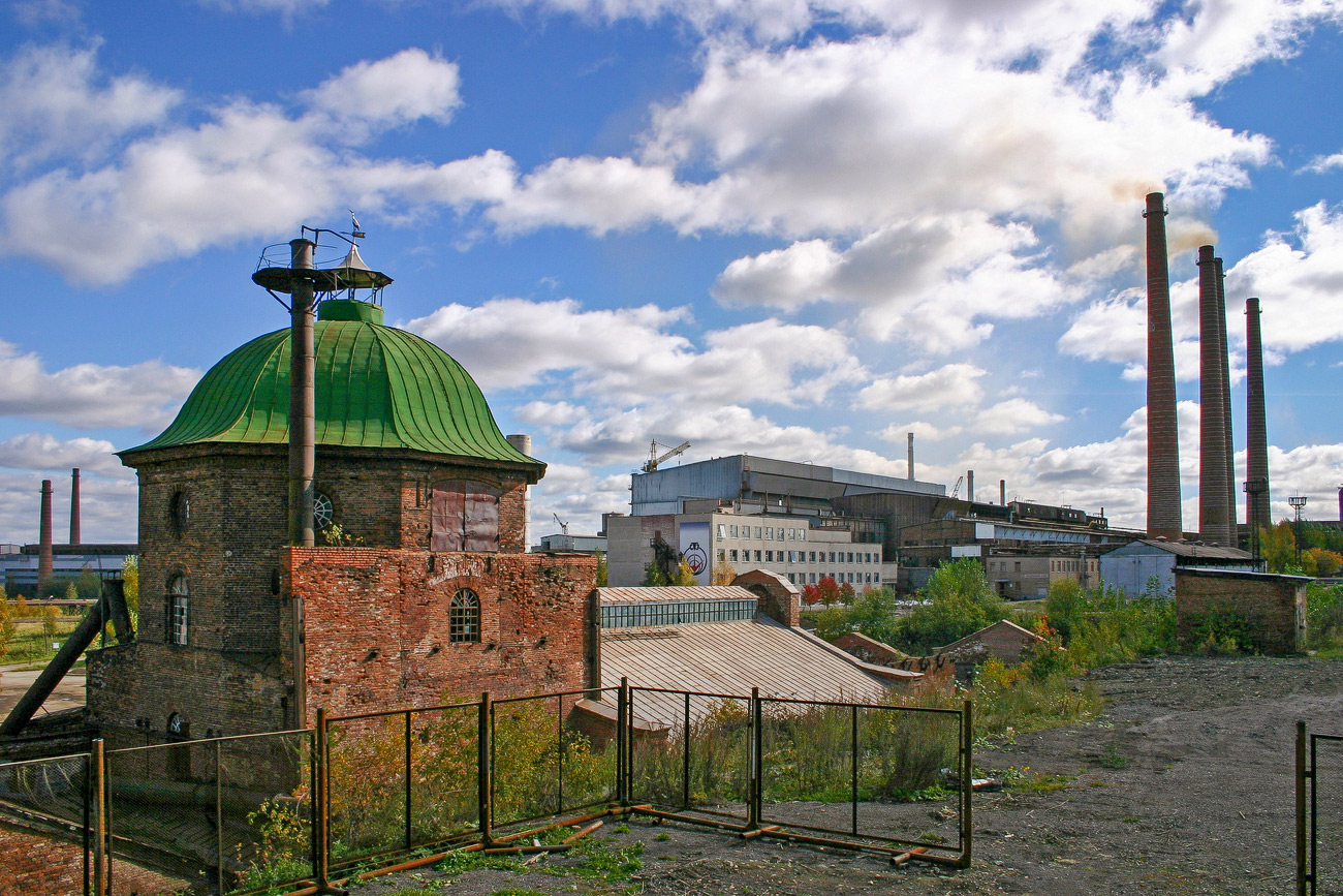 Полевской, Северская домна