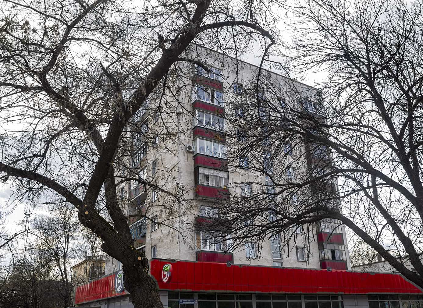 Уфа, Первомайская улица, 46 / Улица Александра Невского, 13
