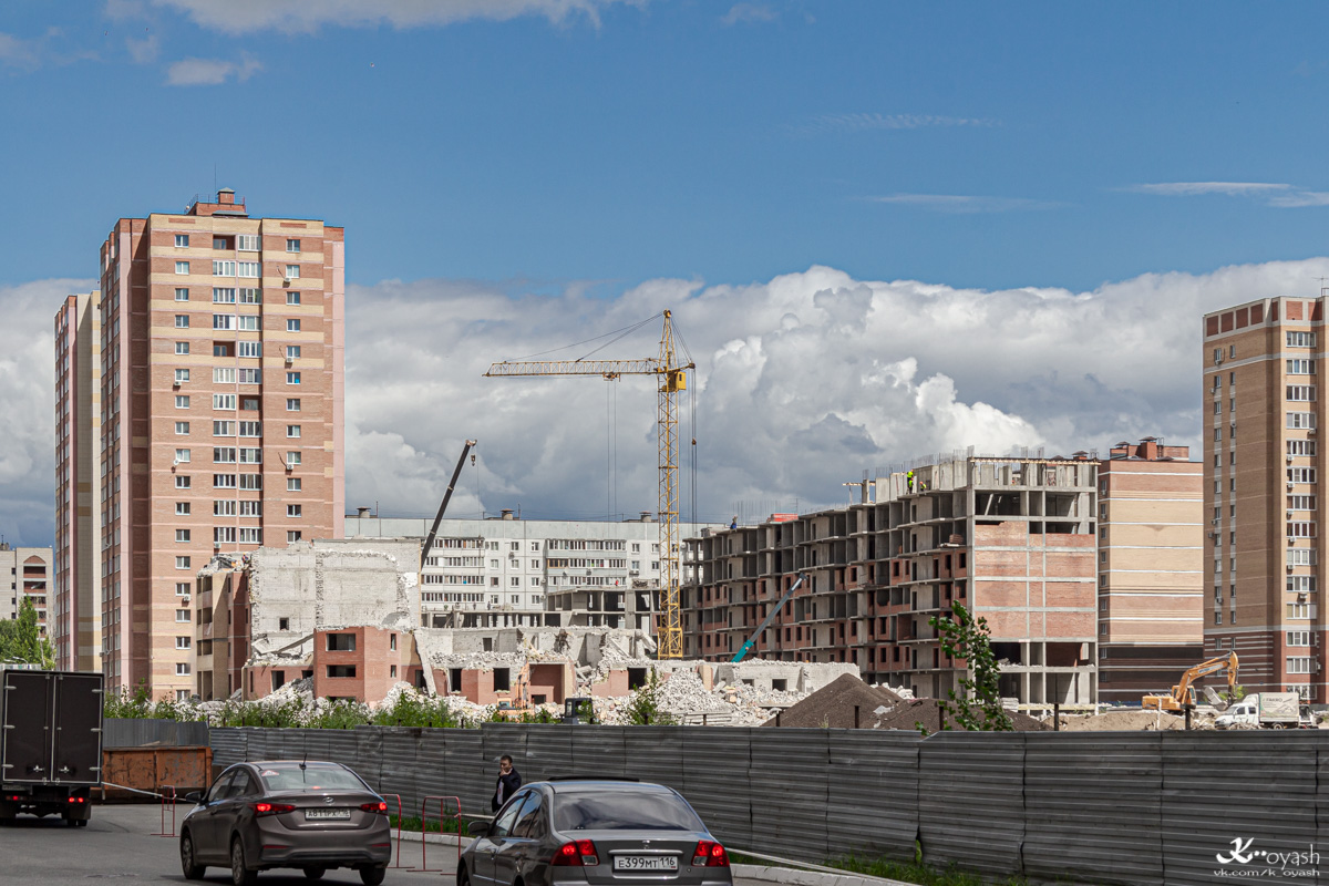 Казань, Улица Четаева, 12 (подъезды 1-4); Улица Четаева, 14А корп. 2-3; Улица Четаева, 14А