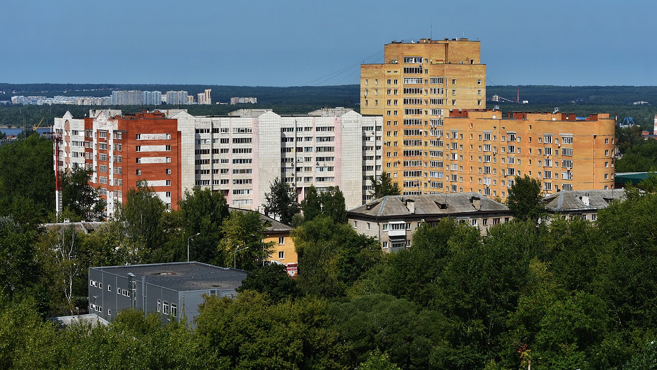 Пермь, Улица Барамзиной, 42; Улица Барамзиной, 42/2; Улица Барамзиной, 42/3; Улица Папанинцев, 19; Улица Папанинцев, 12; Улица Папанинцев, 10; Улица Папанинцев, 8. Пермь — Панорамы