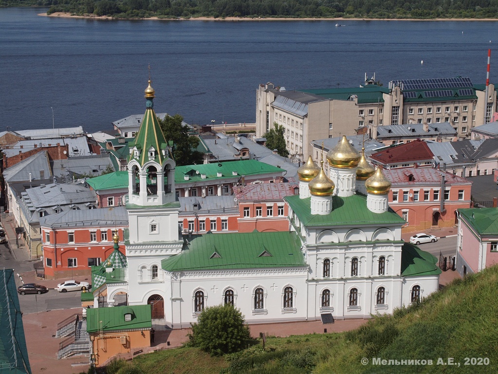 Нижний Новгород, Рождественская улица, 1Б (сторожка); Рождественская улица, 1Б (церковь)
