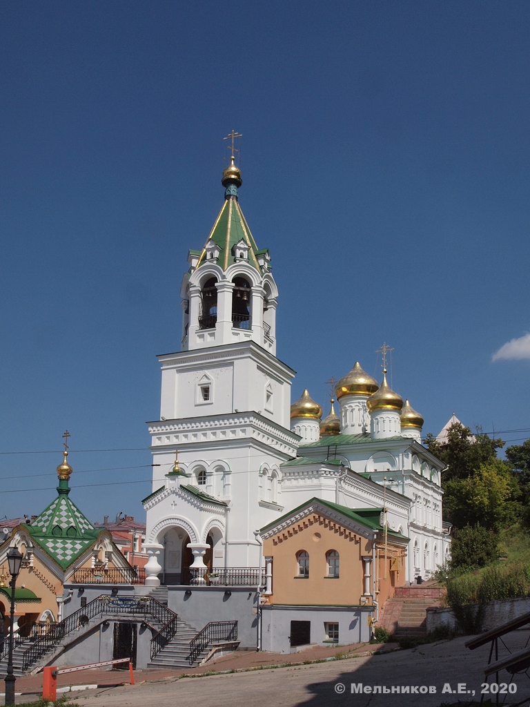 Нижний Новгород, Рождественская улица, 1Б (церковь); Рождественская улица, 1Б (сторожка)