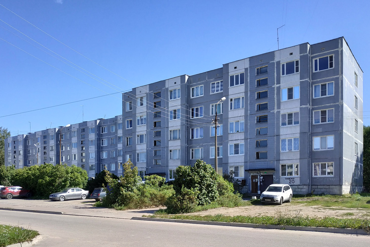 Каменногорск, Улица Бумажников, 20 (подъезды 5-6); Улица Бумажников, 20 (подъезды 1-4)