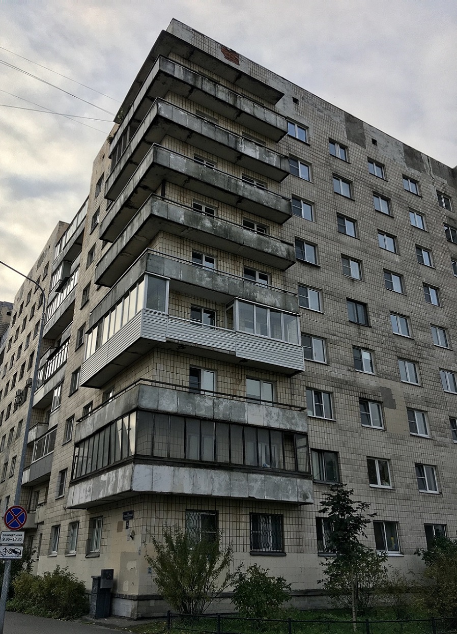 Petersburg, Улица Кораблестроителей, 22 корп. 1