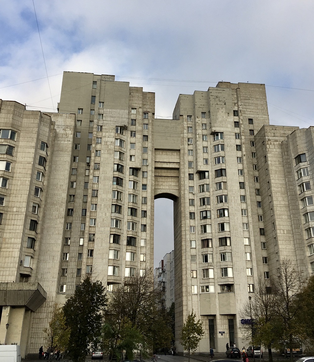 Peterburi, Новосмоленская набережная, 1