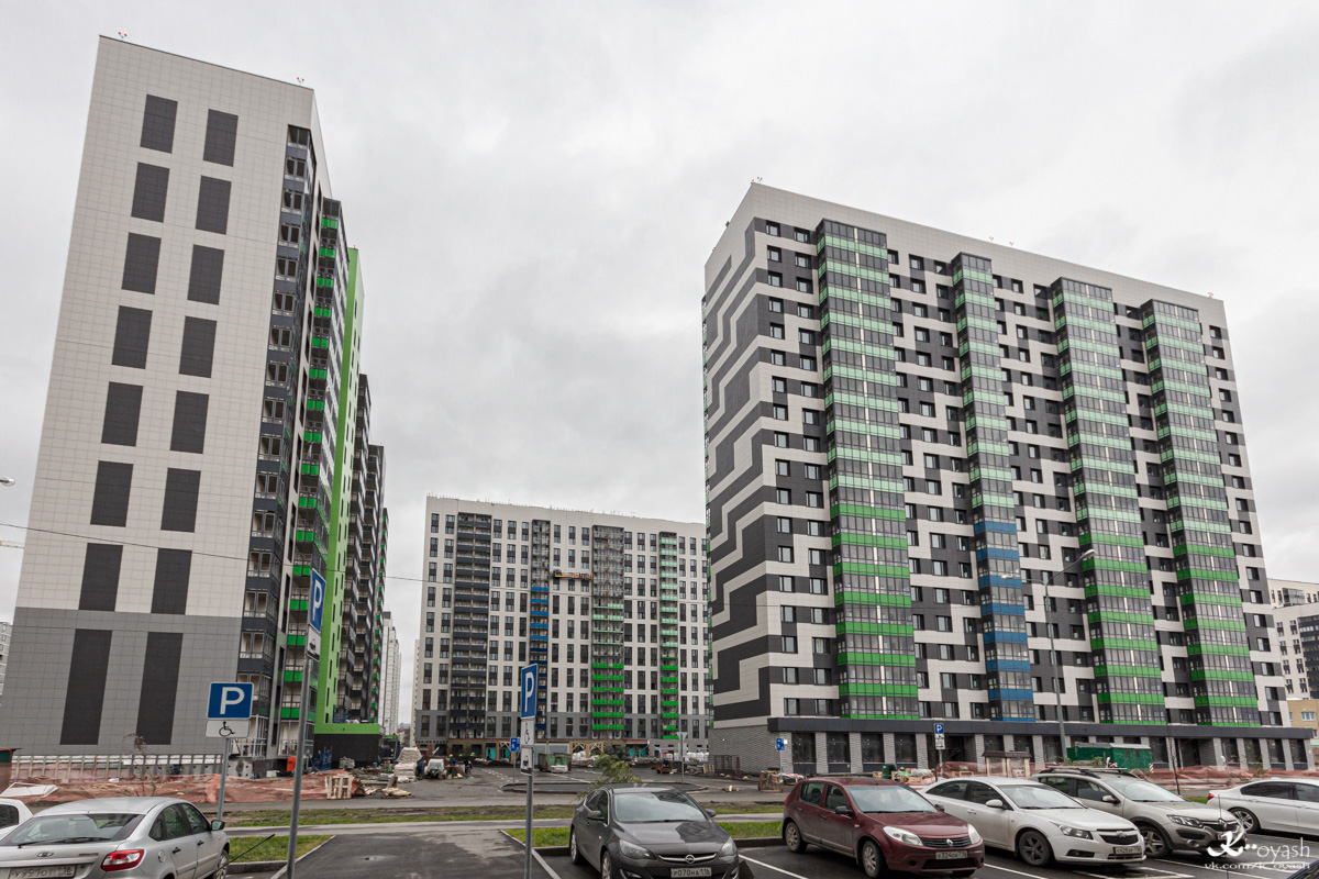 Казань, Улица Александра Курынова, 10 корп. 3; Улица Александра Курынова, 10 корп. 2; Улица Александра Курынова, 10 корп. 1
