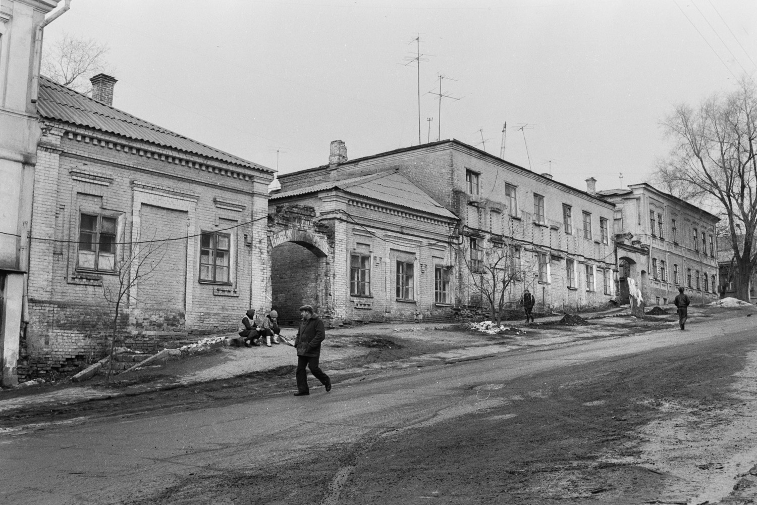 Самара, Улица Крупской, 2; Улица Водников, 22 / Улица Крупской, 4. Самара — Исторические фото (до 2000 года)