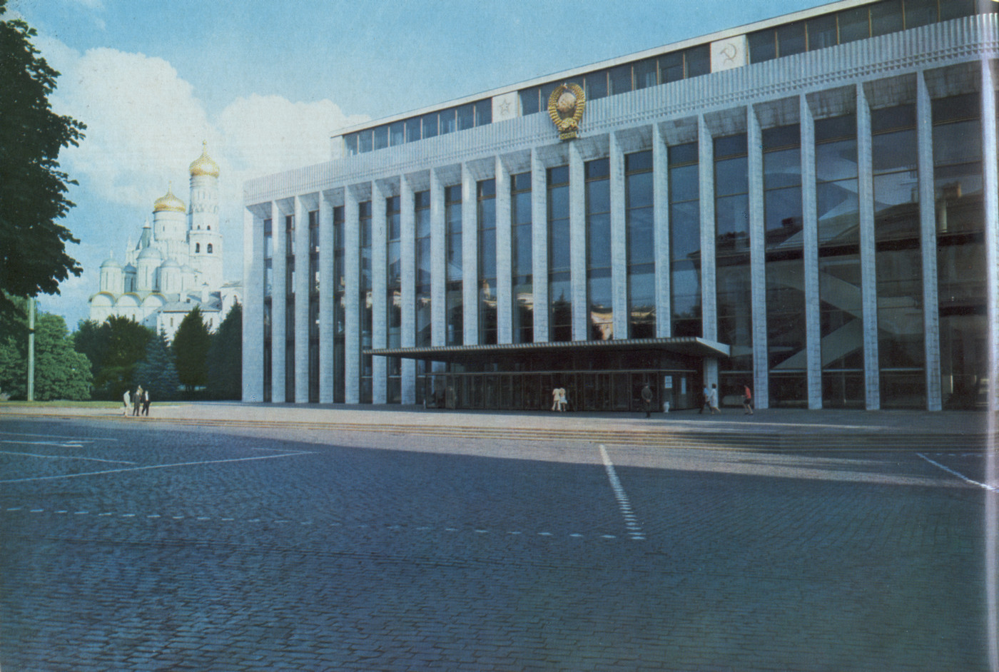 Moscow, Кремль, Государственный Кремлёвский дворец; Кремль, Соборная площадь, Патриаршие палаты