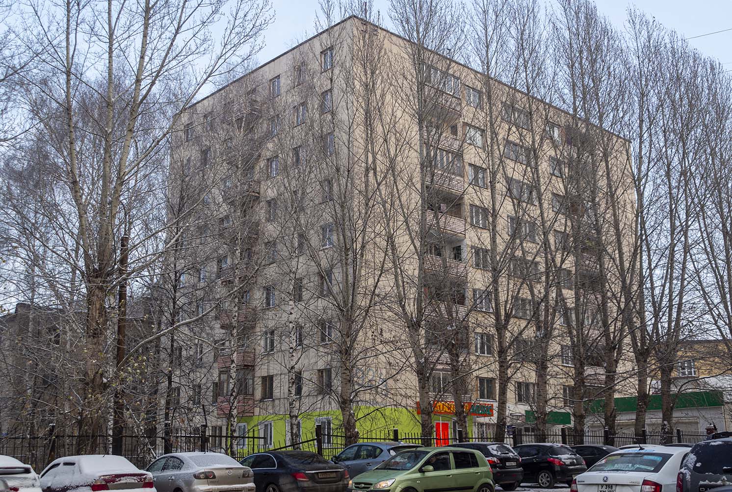 Уфа, Улица Лесотехникума, 92/3 / Улица Клавдии Абрамовой, 8