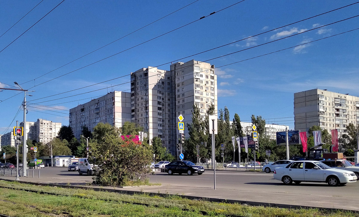 Харьков, Улица Барабашова, 48 / Улица Героев Труда, 2; Улица Героев Труда, 4. Харьков — Панорамы