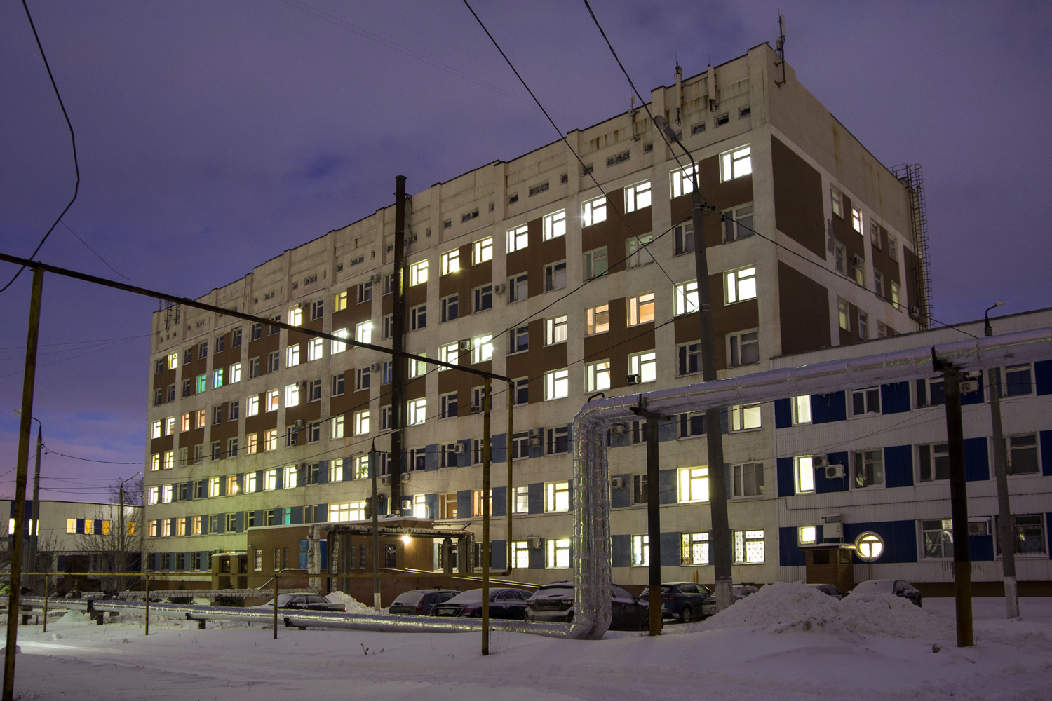 Новокуйбышевск, Улица Пирогова, 1 (хирургический корп.)
