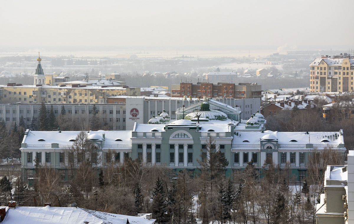 Омск, Улица Ленина, 3; Улица Петра Некрасова, 5 / Улица Красина, 10