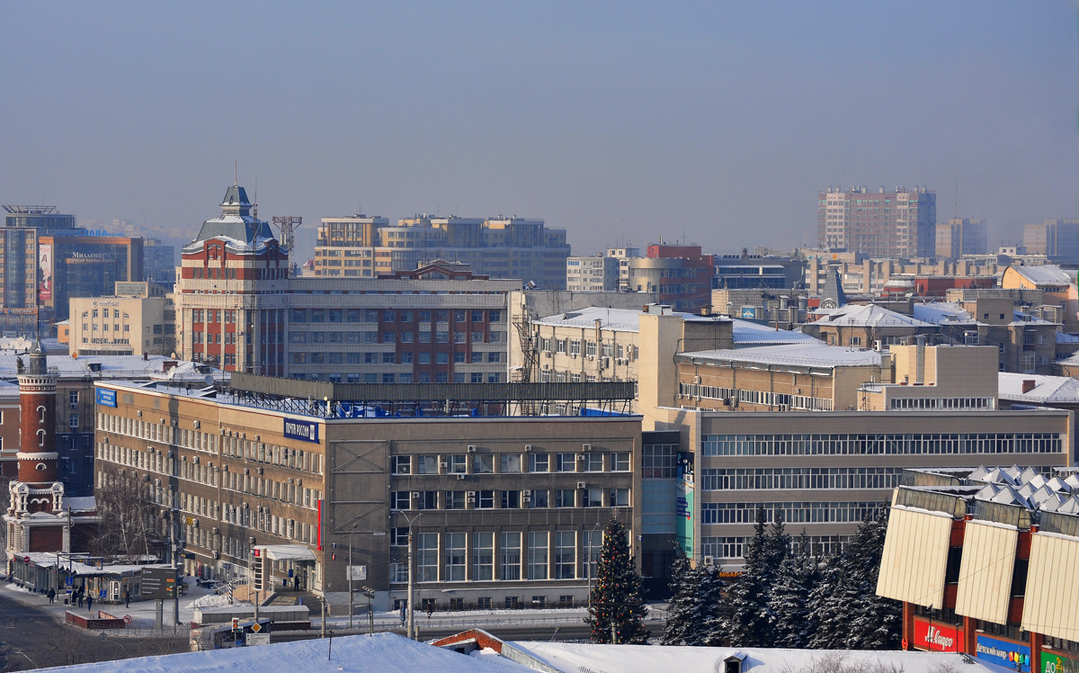 Omsk, Интернациональная улица, 41 корп. 2; Интернациональная улица, 41 / Улица Герцена, 1; Улица Герцена, 3; Тарская улица, 11 / Красногвардейская улица, 44