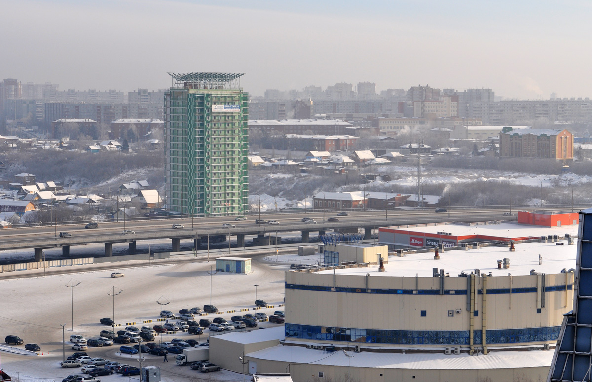 Омск, Фрунзенский мост; Подгорная улица, 19; Улица Звездова, 23