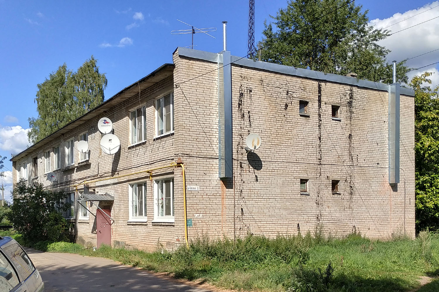 Гатчинский округ, прочие н. п., Лампово, Совхозная улица, 1