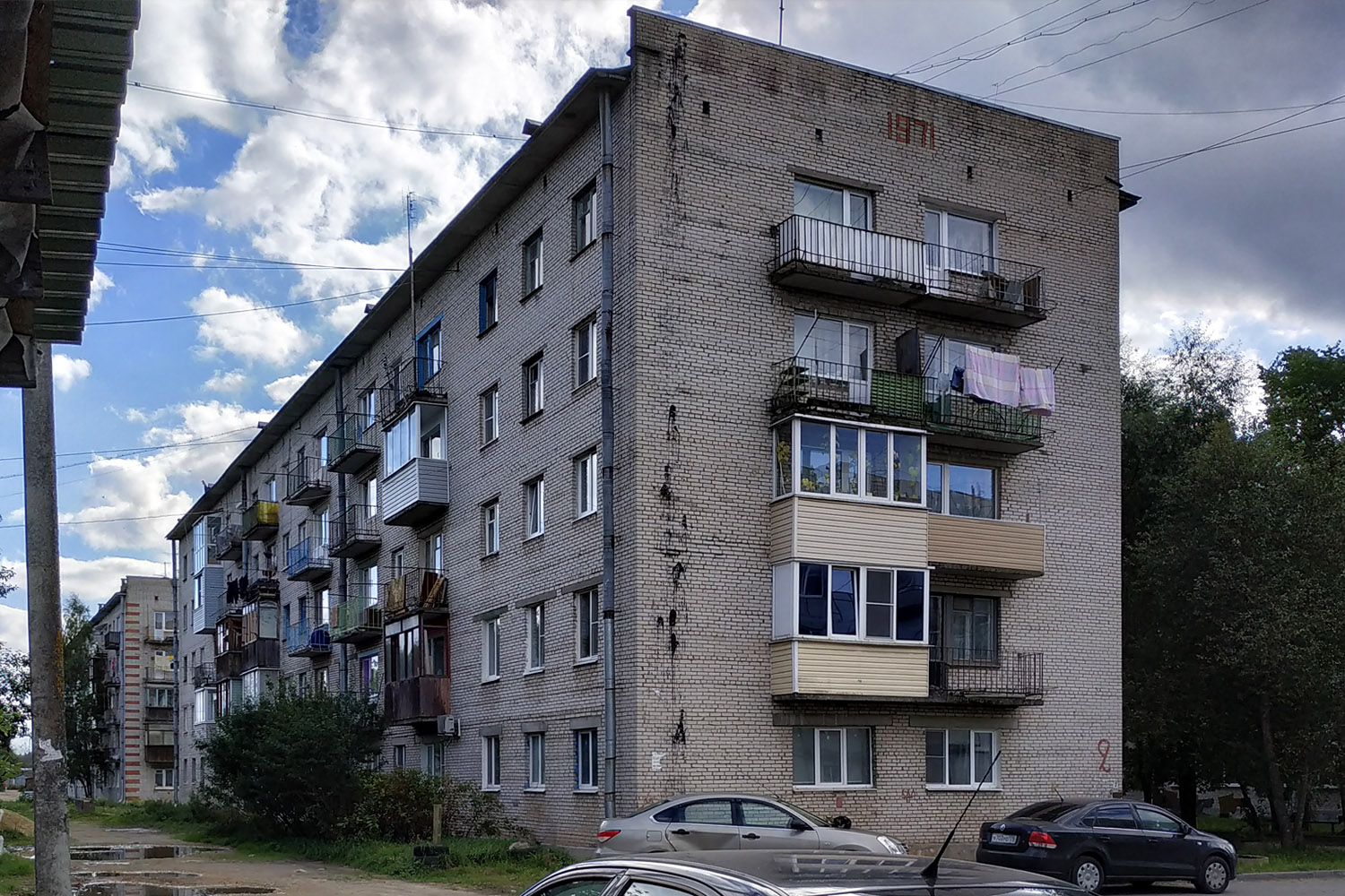 Гатчинский округ, прочие н. п., Новый Учхоз, площадь Усова, 2