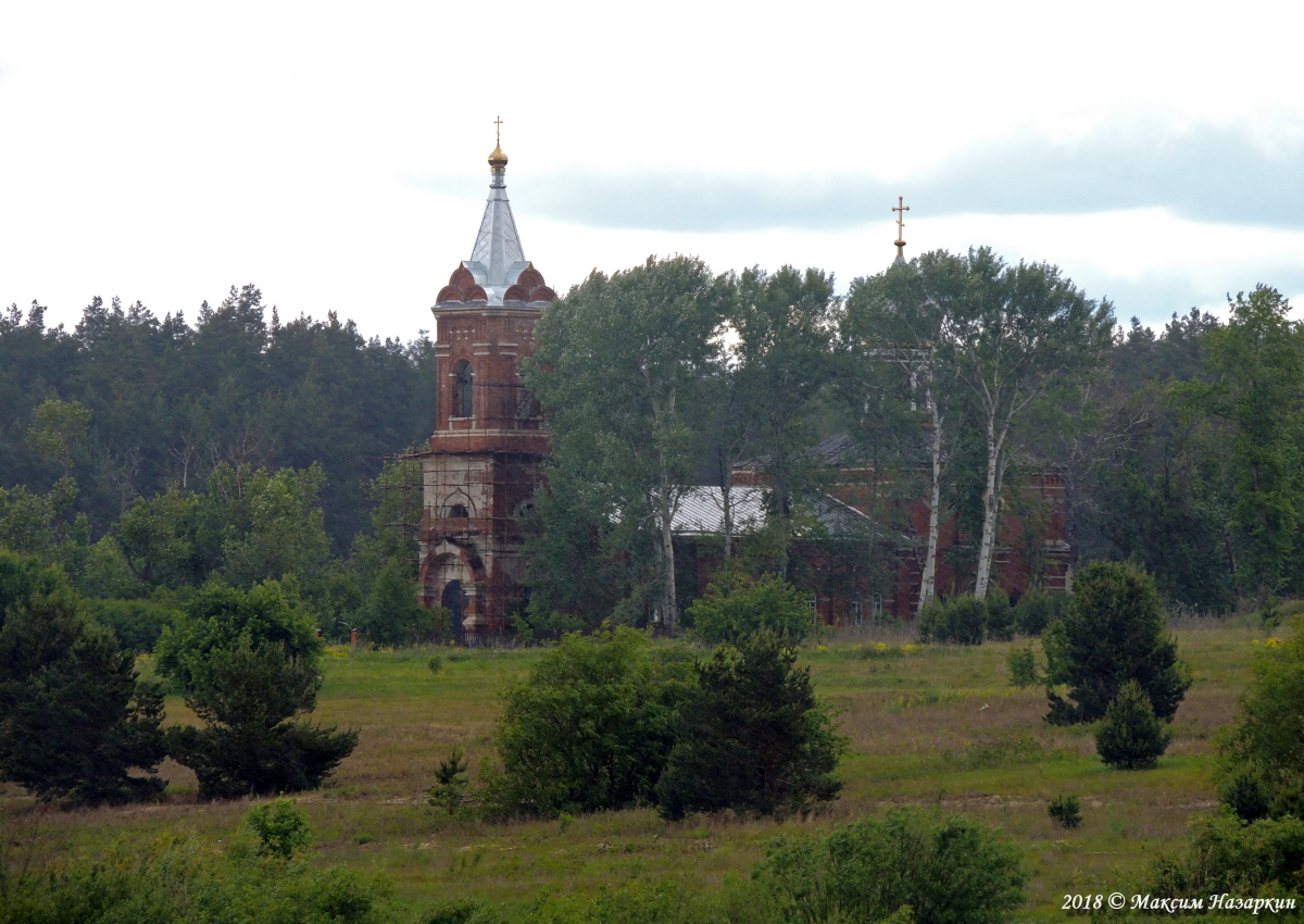 Шиловский район, прочие н. п., с. Рубецкое, Церковь Покрова Пресвятой Богородицы