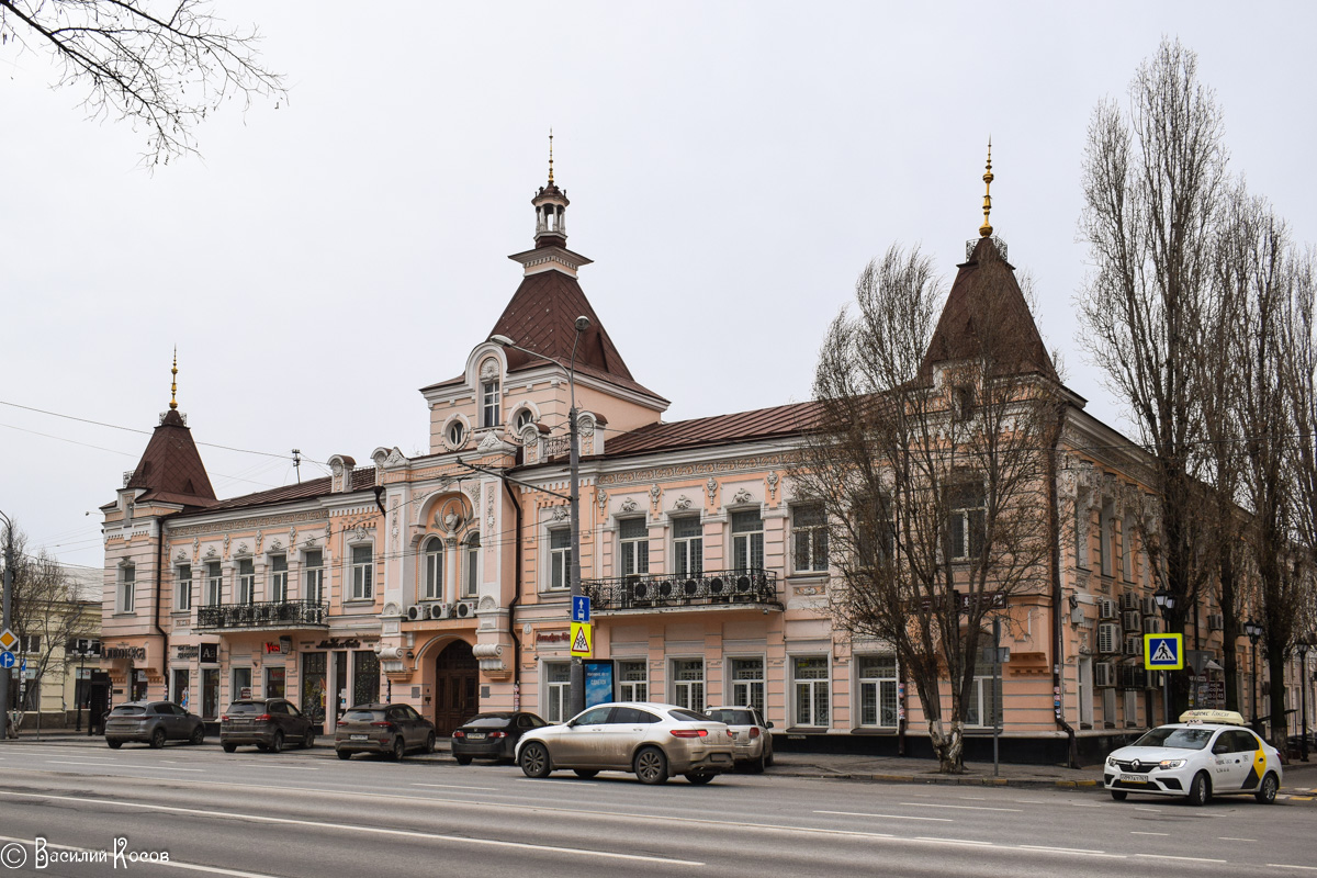 Ростов-на-Дону, Ворошиловский проспект, 33​ / Темерницкая улица, 93​ / Улица Серафимовича, 96