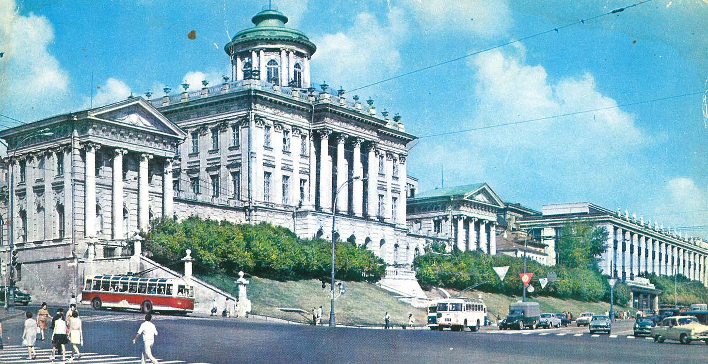 Москва, Моховая улица, 3/5 стр. 1. Москва — Исторические фотографии