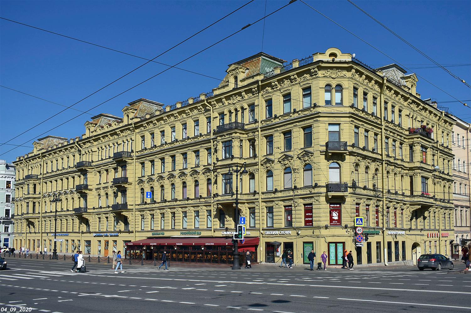 Санкт-Петербург, Невский проспект, 66 / Набережная реки Фонтанки, 29