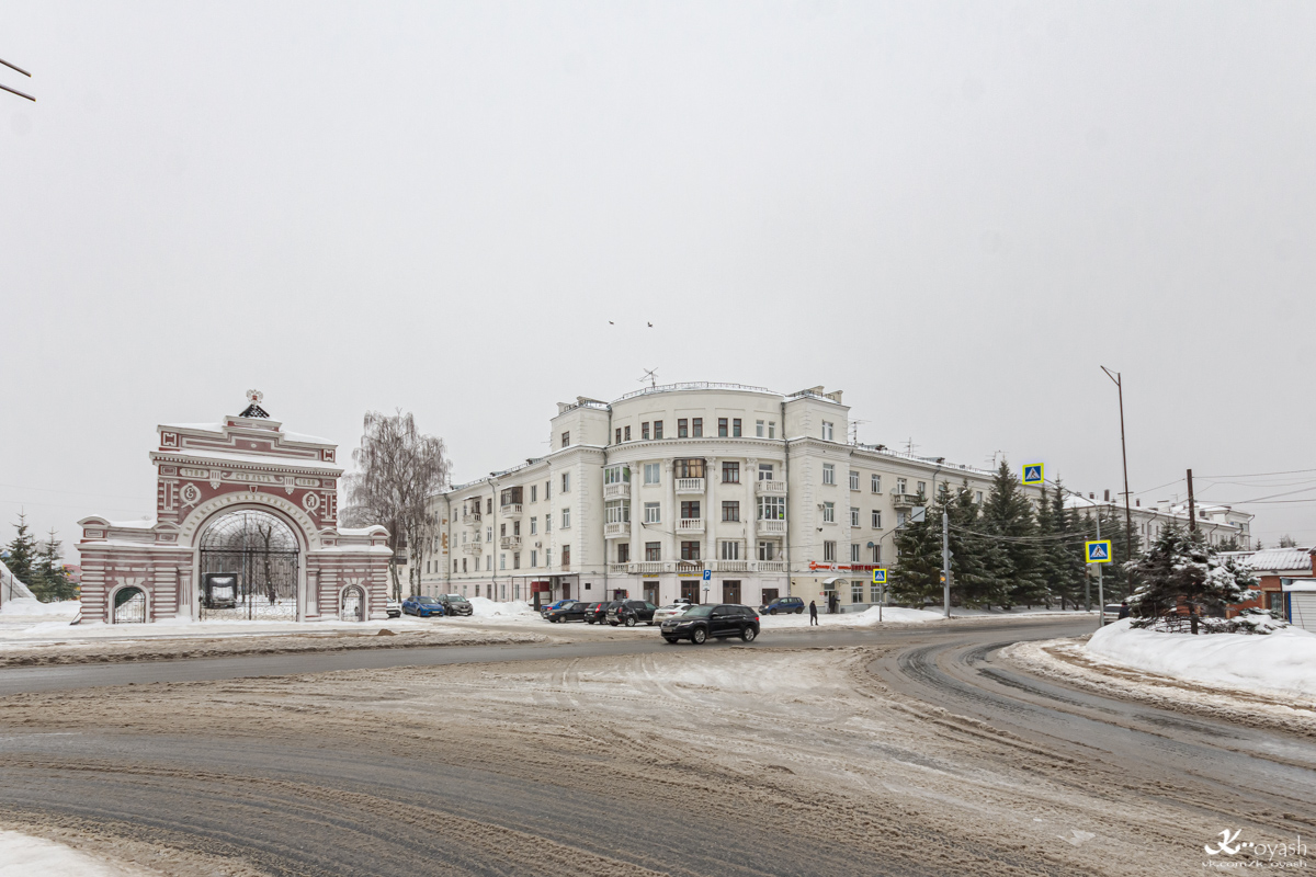Казань, Улица Богатырёва, 1*; Улица Богатырёва, 2 / Улица Степана Халтурина, 5