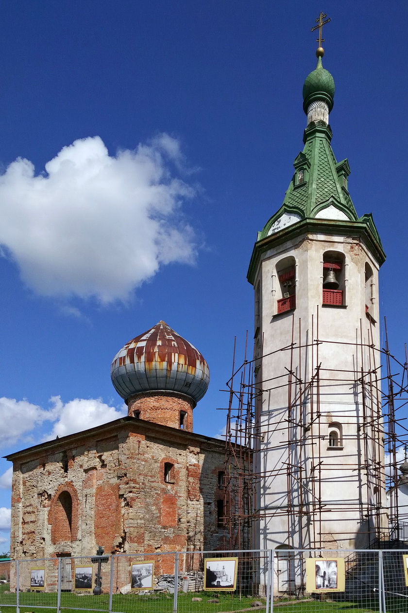 Старая Ладога, Никольская улица, 16 (Никольский собор); Никольская улица, 16 (колокольня)