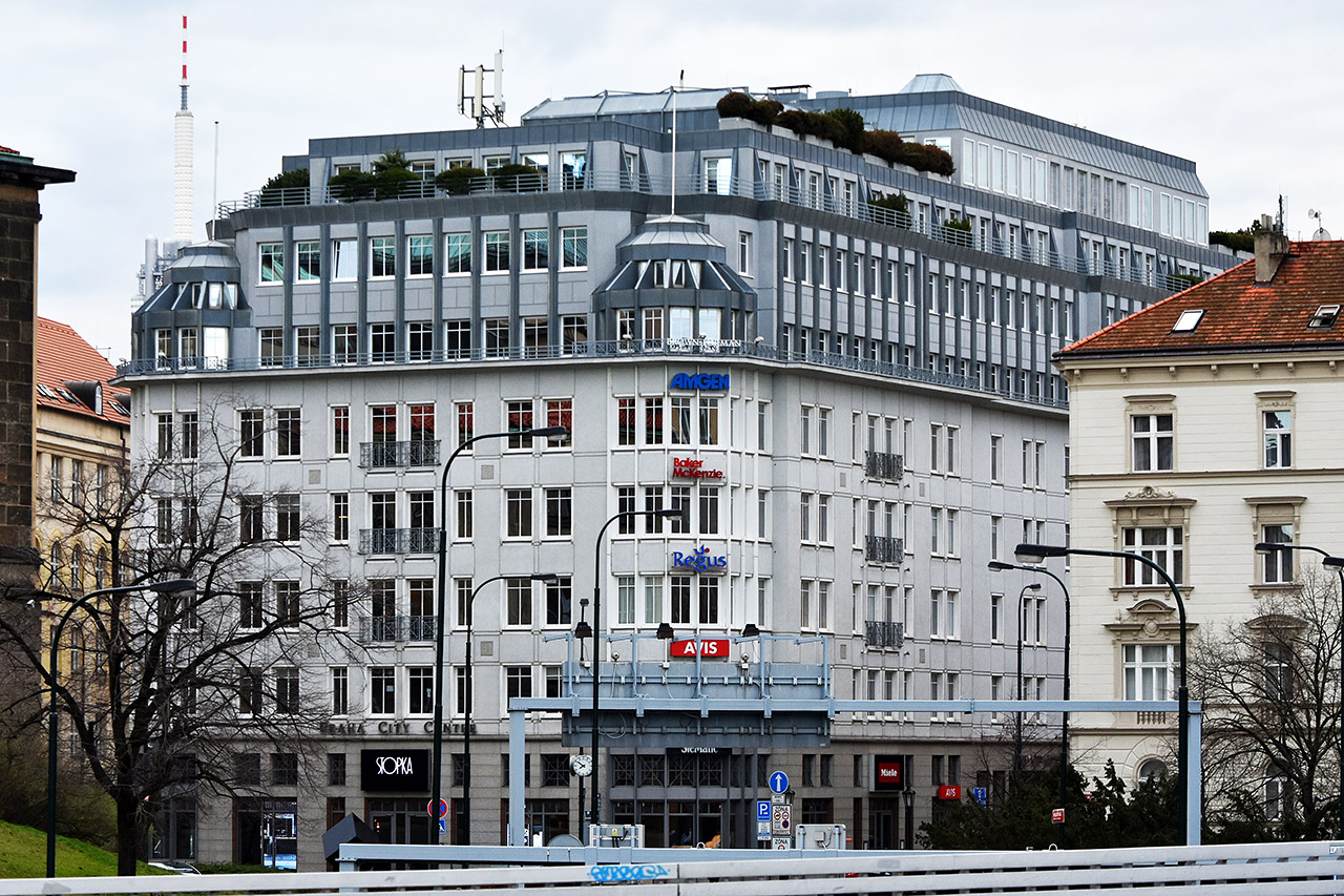 Прага, ​Klimentská, 46 / ​Petrská, 119 / ​Mlynářská, 3 / ​Samcova, 4