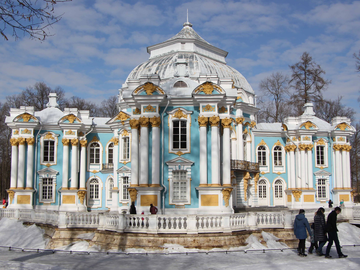 Пушкин, Екатерининский парк, лит. А