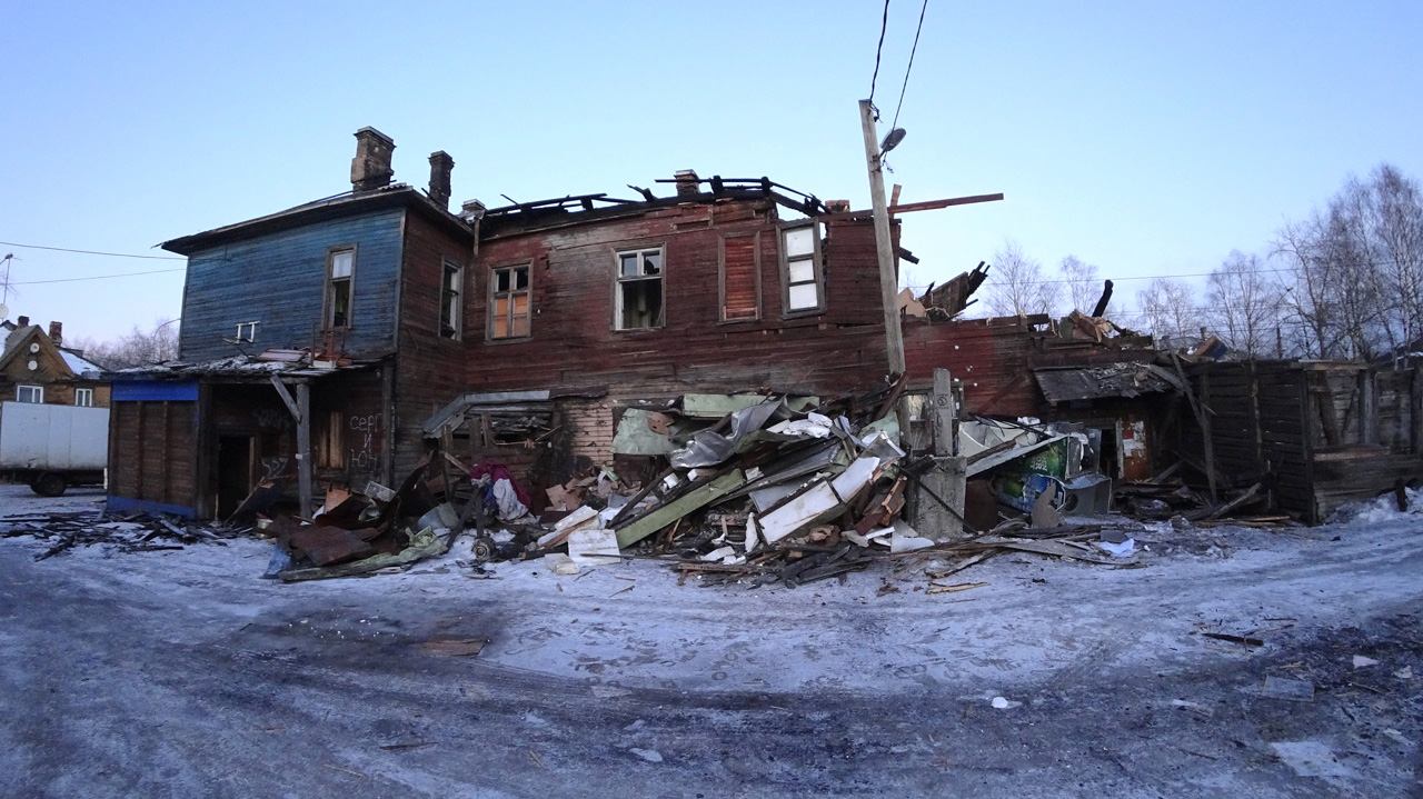 Archangelsk, Улица Гагарина, 34 / Проспект Советских Космонавтов, 198