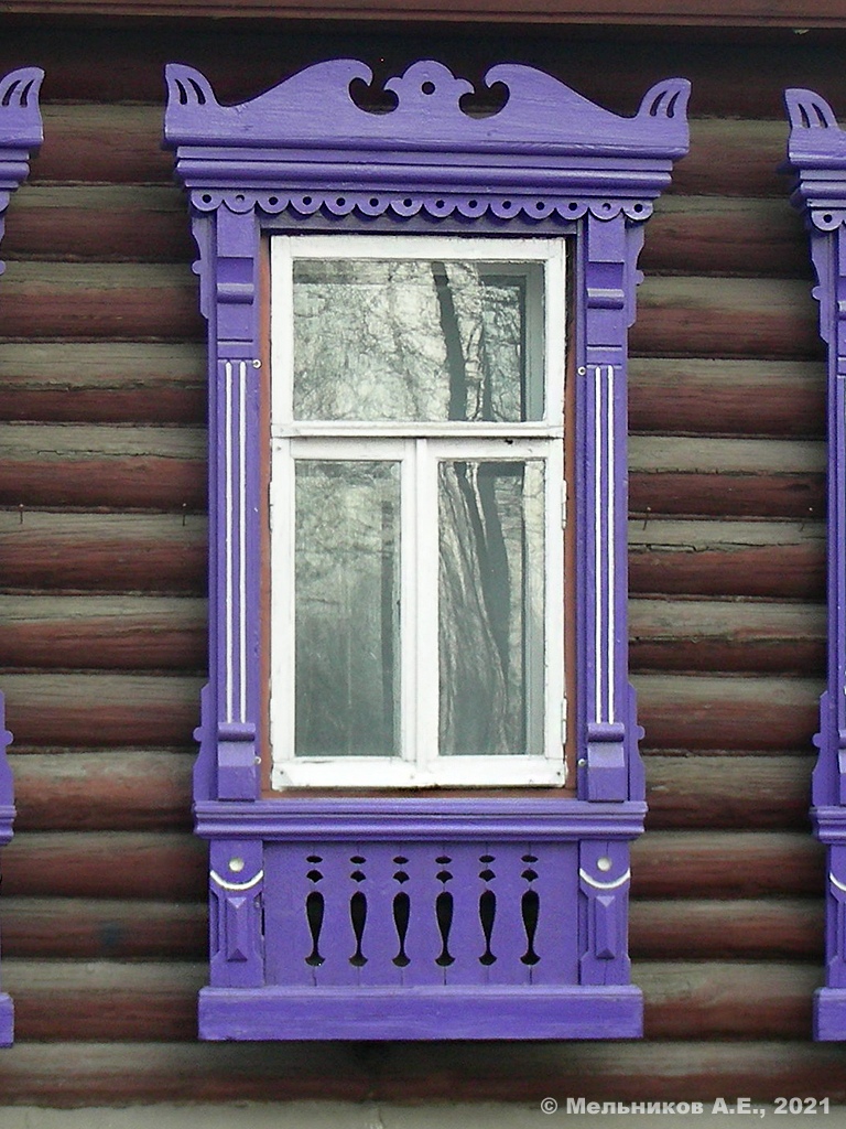 Иваново, Переулок Мархлевского, 27. Резные наличники
