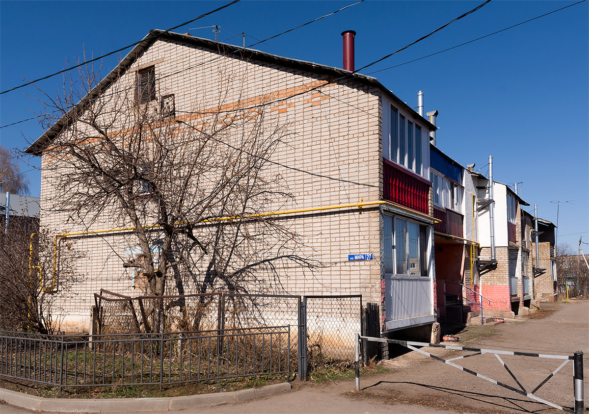 Уфимский район, прочие н.п., с. Нижегородка, Улица Мира, 27