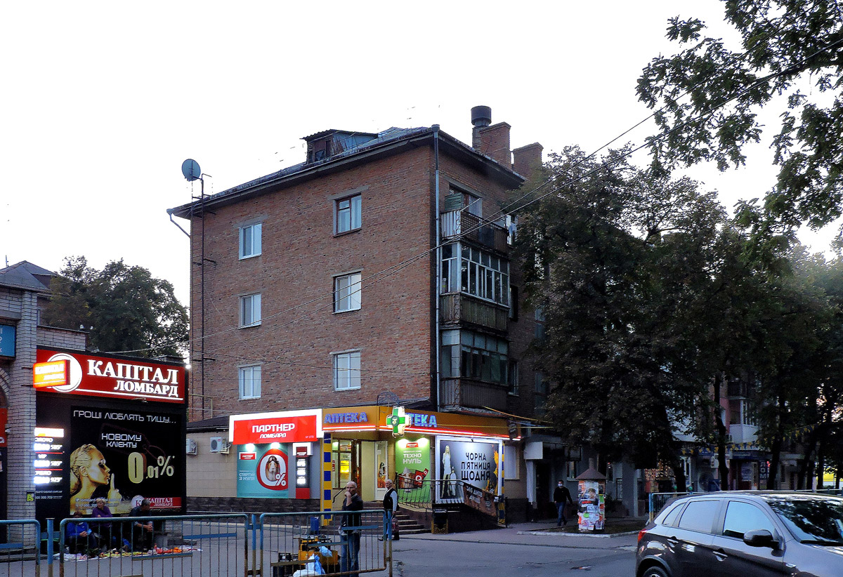 Okhtyrka, Харьковский переулок, 2