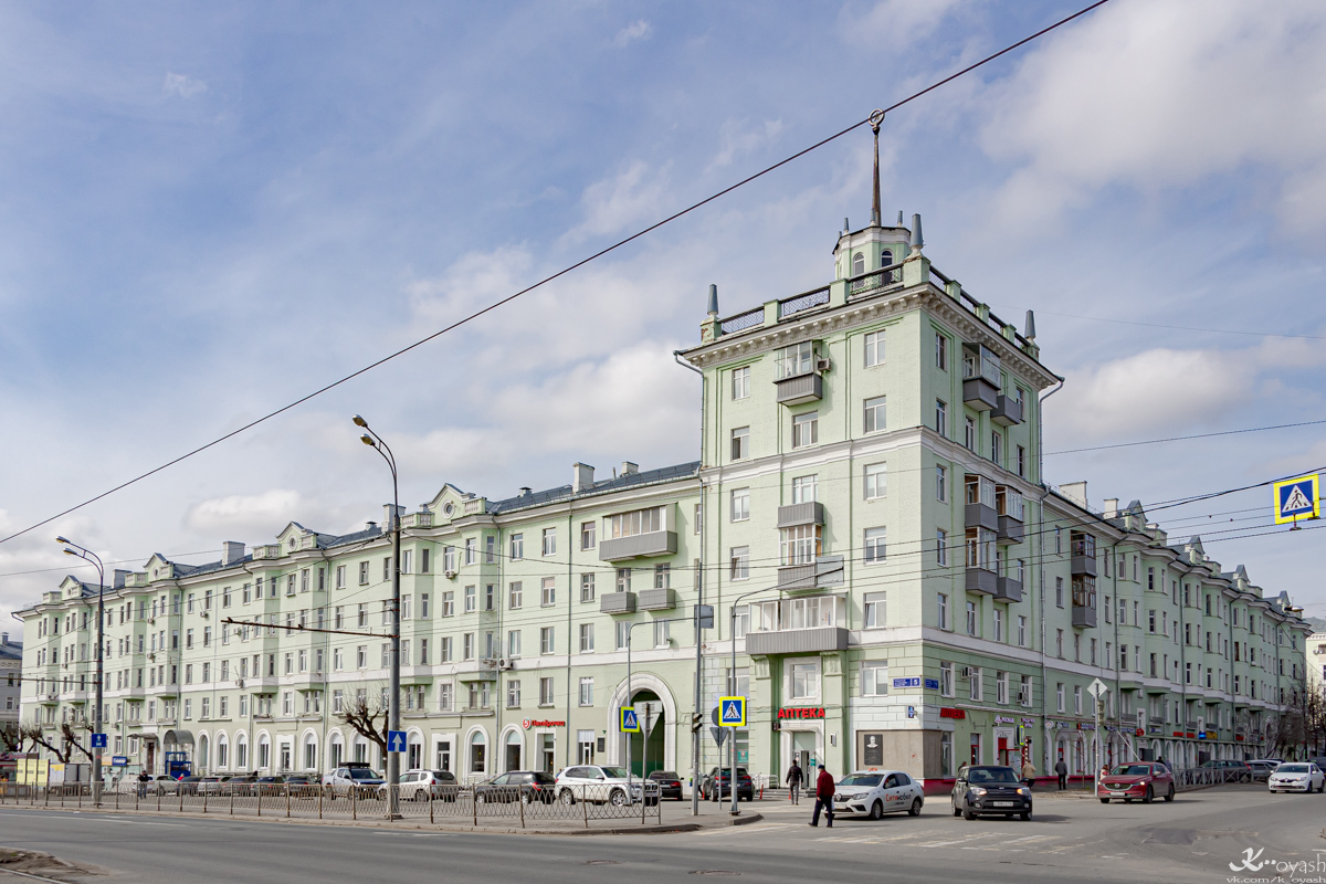 Kazań, Улица Копылова, 5 / Улица Белинского, 1